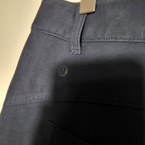 Lululemon City Sleek 5 Pocket Wide Leg Pants Womens 32 Black Utlitech - Picture 7 of 10